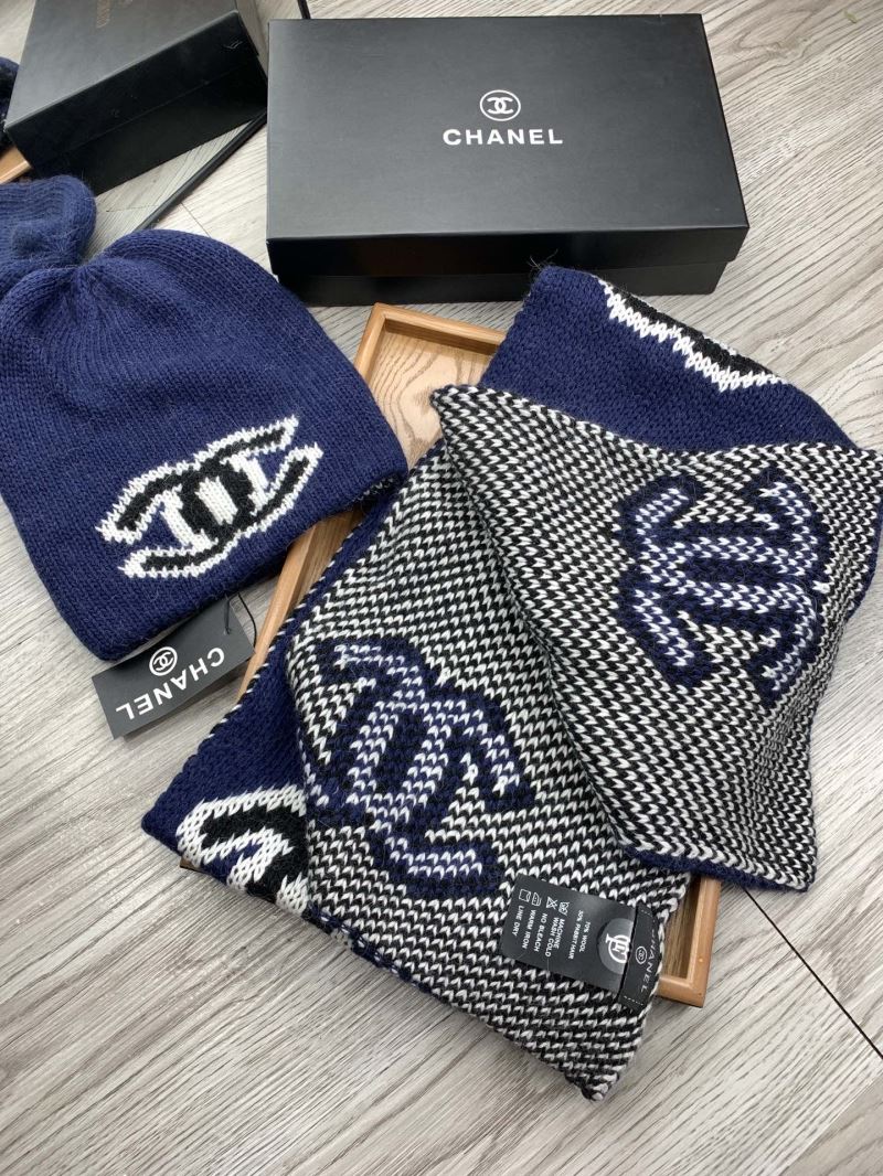 Chanel Caps Scarfs